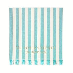 VICTORIA’S SECRET Striped Cabana Beach Towel